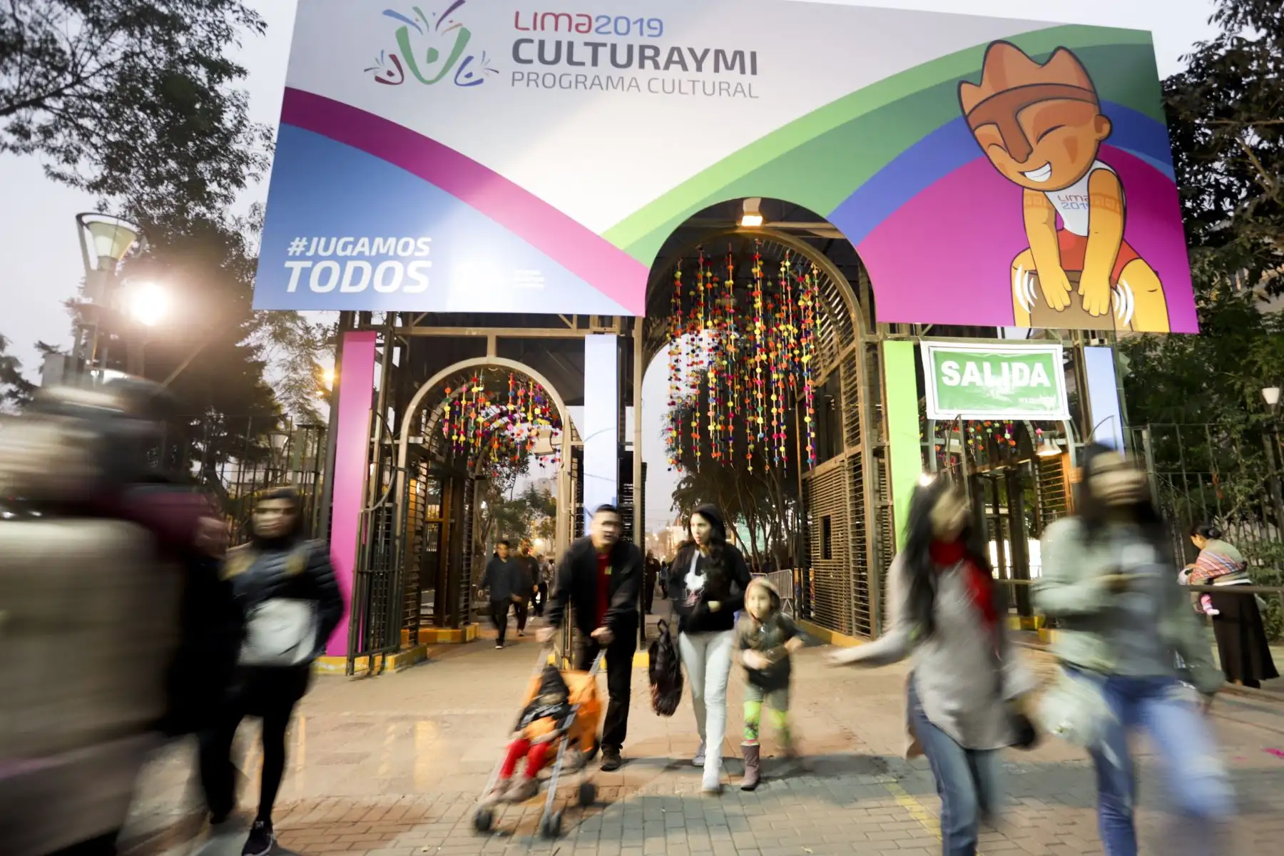 Inaguracion del Culturaymi Lima 2019, programa cultural en el parque de la Exposición.
Foto: ANDINA/Jorge Tello