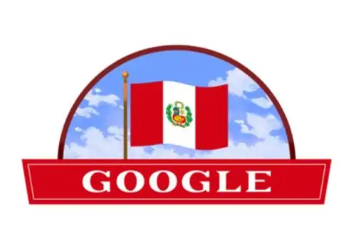 Fiestas Patrias: Google celebra Independencia del Perú con vistoso "doodle". Foto: captura.