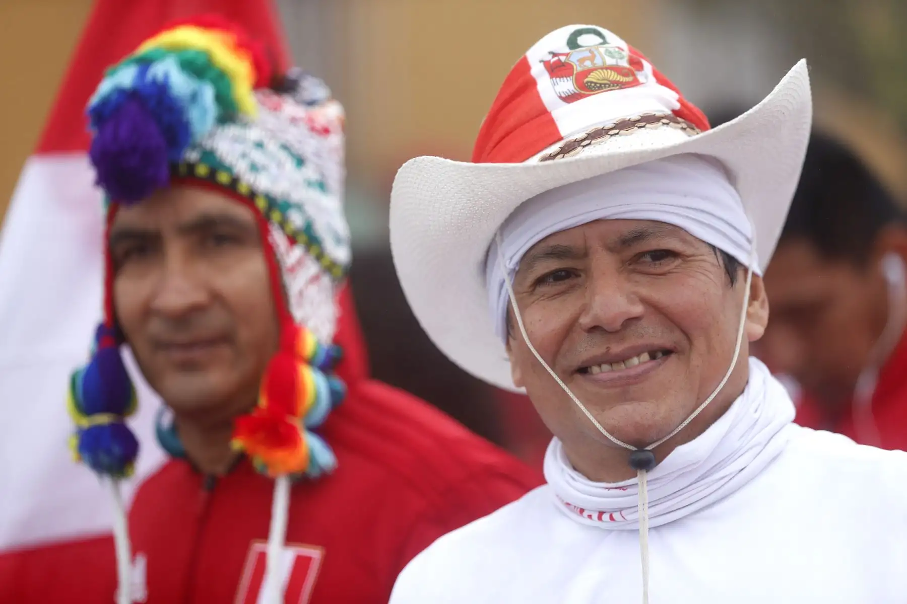 Más de un centenar de atletas de Lima suben al cerro San Cristóbal por Fiestas Patrias. Foto: ANDINA/Josue Ramos
