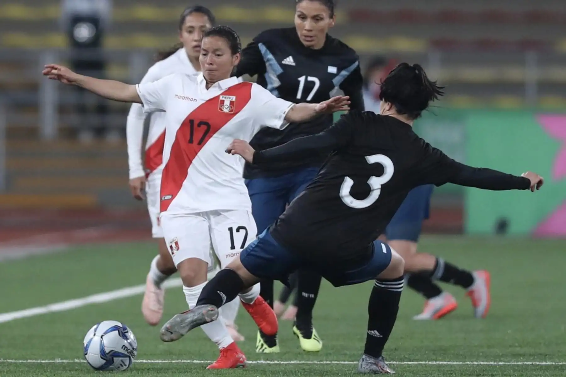 La Selección Femenina de Fútbol Peruano debuta ante Argentina en los Juegos Panamericanos Lima 2019
Foto: FPF