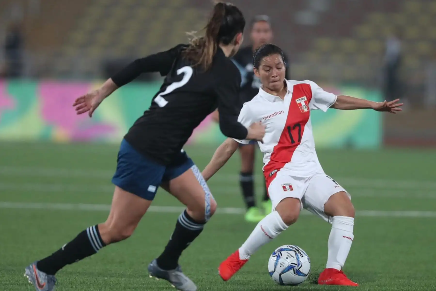 La Selección Femenina de Fútbol Peruano debuta ante Argentina en los Juegos Panamericanos Lima 2019.
Foto: FPF