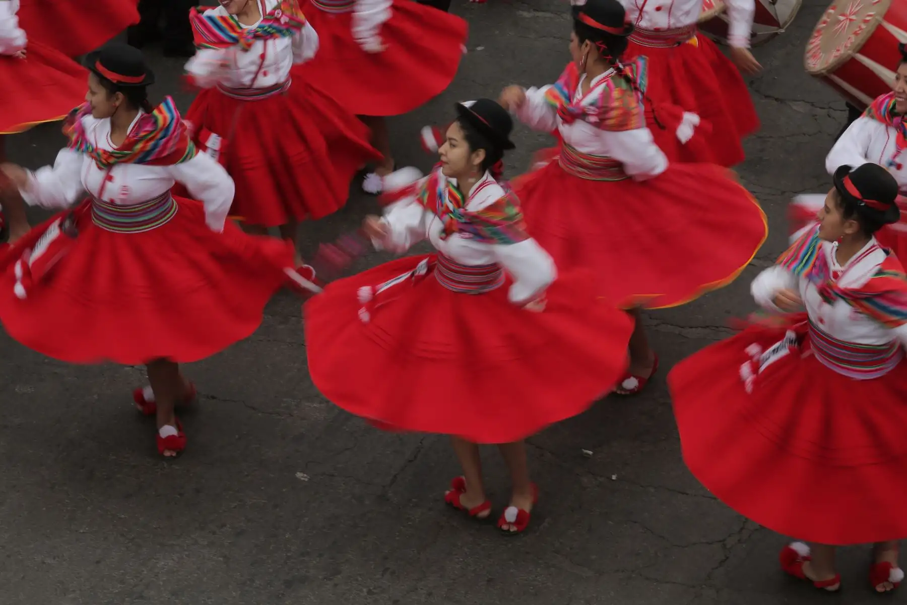 Por segundo año consecutivo, más de 700 bailarines y músicos del Ministerio de Cultura inaugurarán el Gran Desfile Cívico Militar en la avenida Brasil por el aniversario número 198 de la Independencia Nacional. Foto: ANDINA/Prensa Presidencia