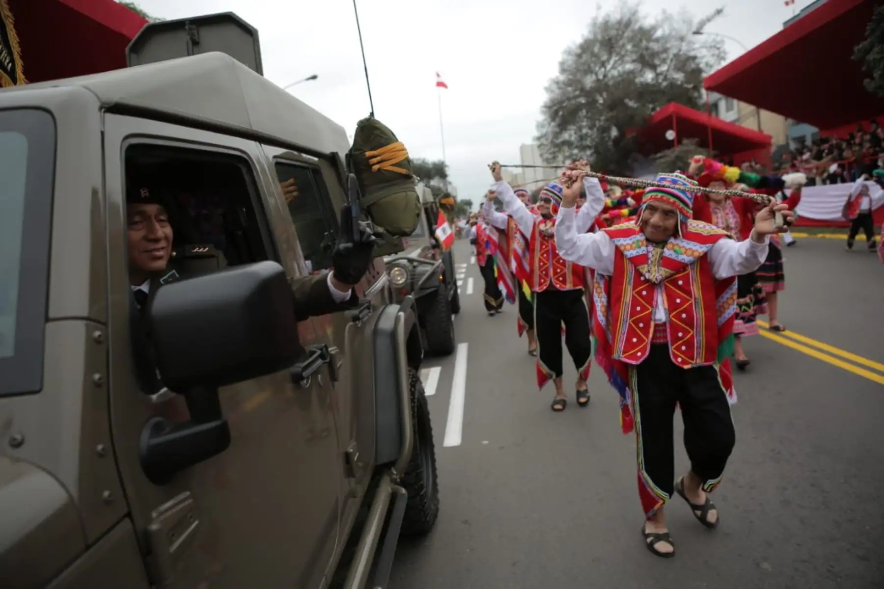 Más de 700 danzantes y músicos abrirán Desfile Cívico Militar. Foto: ANDINA/Prensa Presidencia