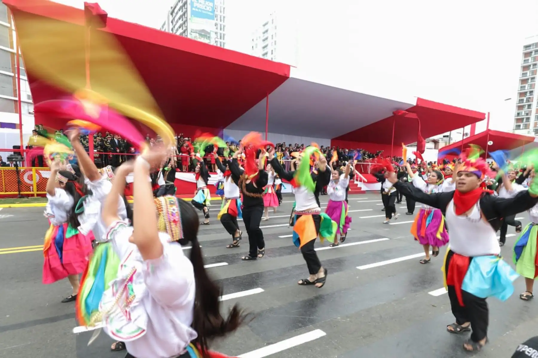 Más de 700 danzantes y músicos abrirán Desfile Cívico Militar. Foto: ANDINA/Prensa Presidencia