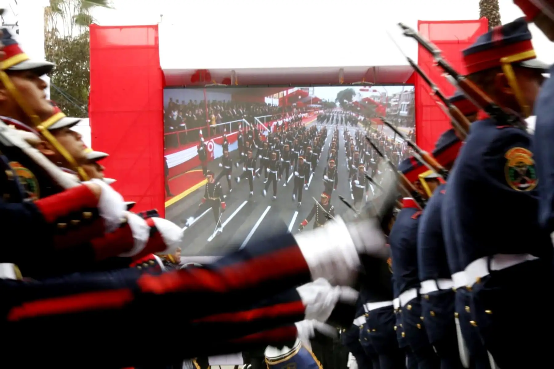 Desfile Cívico Militar por Fiestas Patrias. Foto: ANDINA/Prensa Presidencia