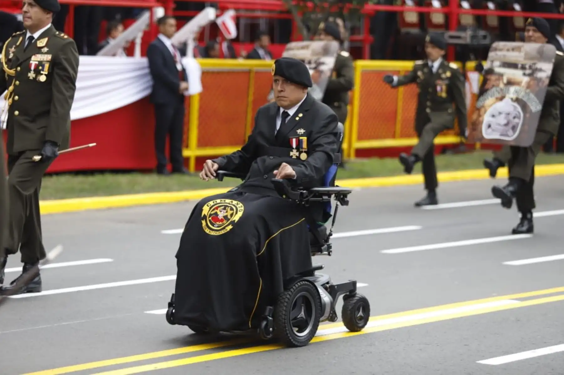 Desfile Cívico Militar por Fiestas Patrias. Foto: ANDINA/Prensa Presidencia