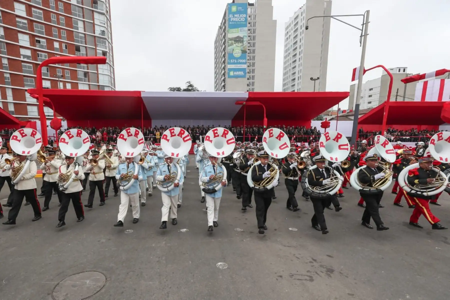 Desfile Cívico Militar por Fiestas Patrias. Foto: ANDINA/Prensa Presidencia