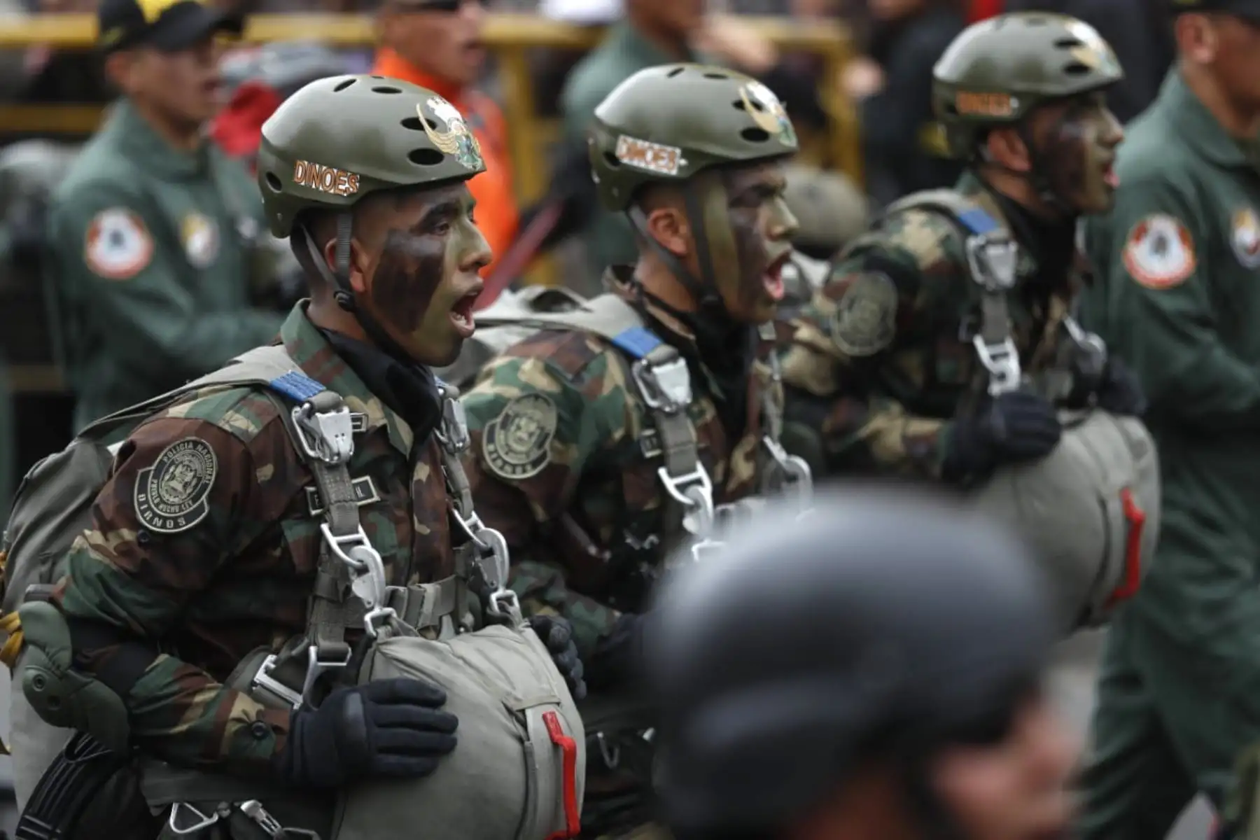 El Ejército peruano Impecable en el Desfile Cívico Militar por Fiestas Patrias.Foto: ANDINA/Prensa Presidencia