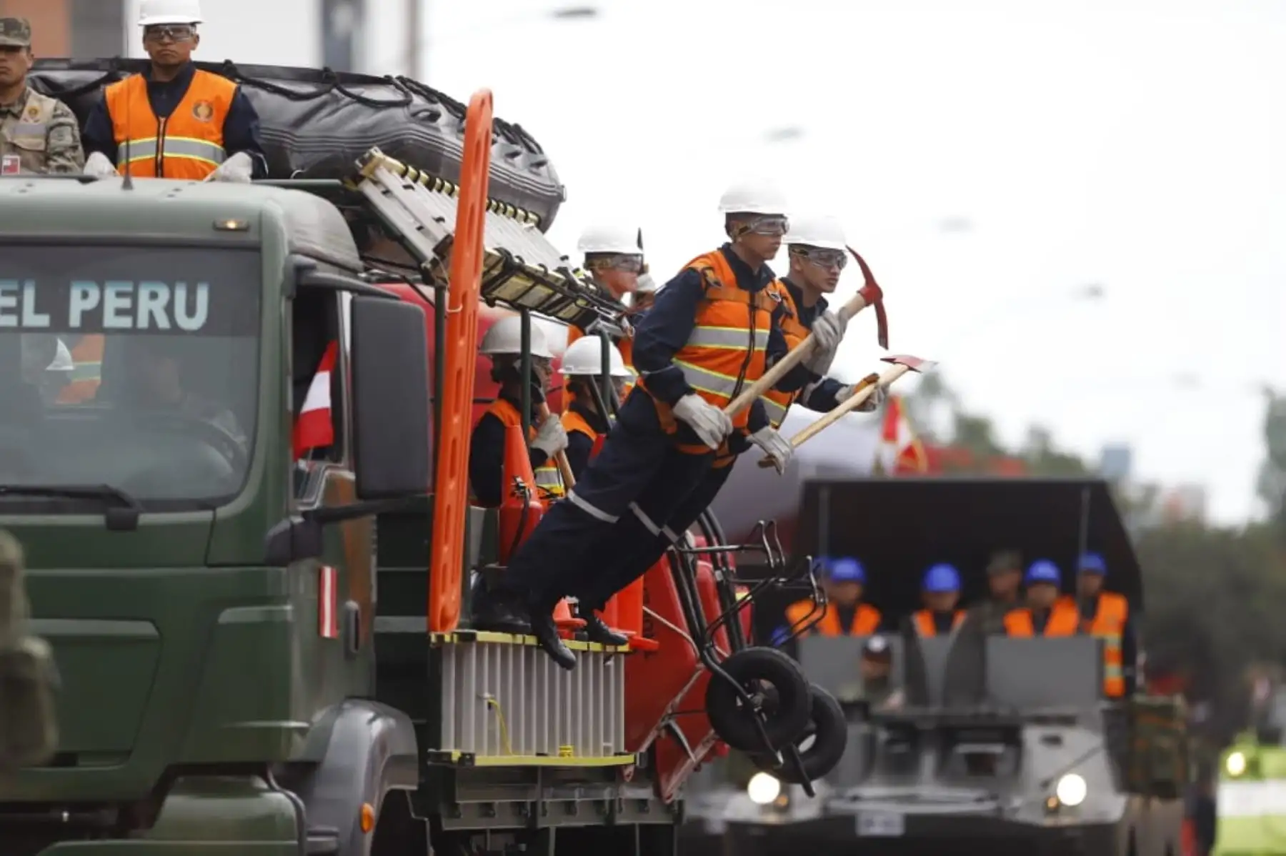 El Ejército peruano Impecable en el Desfile Cívico Militar por Fiestas Patrias.Foto: ANDINA/Prensa Presidencia