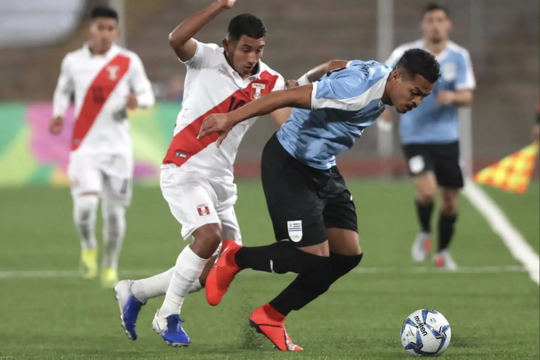 Selección Peruana de Fútbol Sub 23 debuta ante Uruguay por los Panamericanos Lima 2019.
Foto: Twitter Selección Peruana