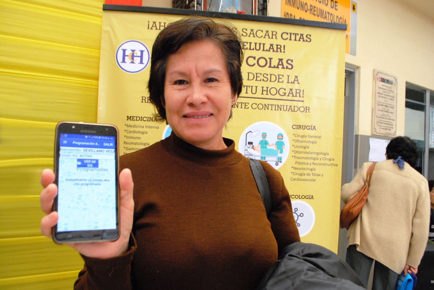 Hospital Cayetano Heredia lanza aplicativo móvil para citas rápidas. Foto: ANDINA/Difusión.
