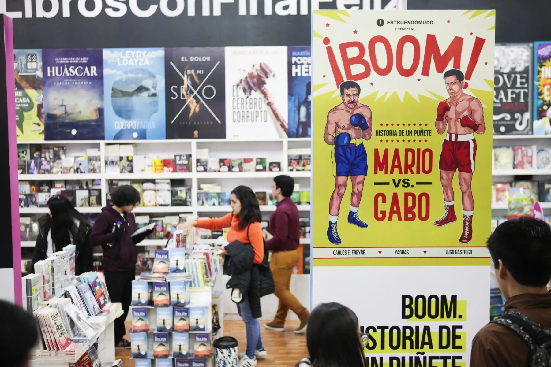 24 Feria Internacional del Libro de Lima. Universo Vargas Llosa.
Foto: ANDINA/Miguel Mejía Castro