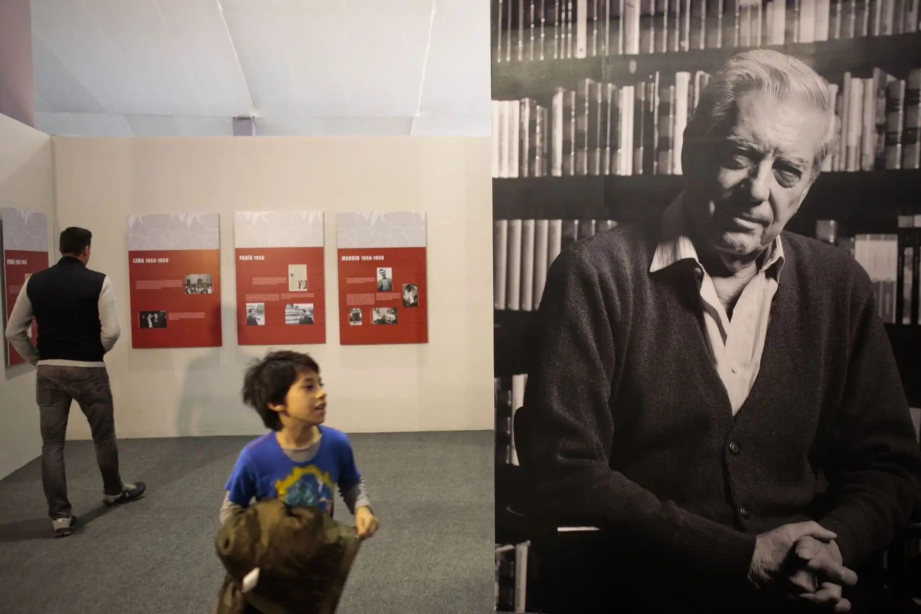 24 Feria Internacional del Libro de Lima. Universo Vargas Llosa.
Foto: ANDINA/Miguel Mejía Castro