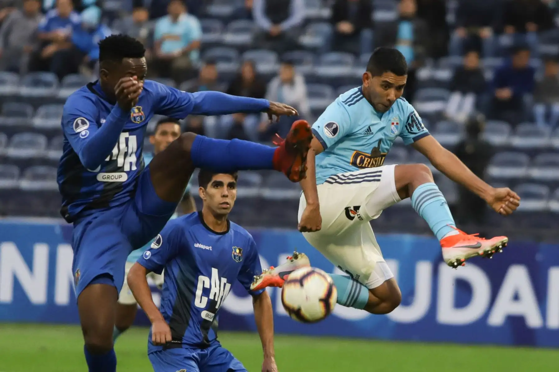 Sporting Cristal derrota a Zulia 3 a 2 por la Copa Sudamericana, pero no logró clasificar a la siguiente fase.  Foto: ANDINA/Jorge Tello