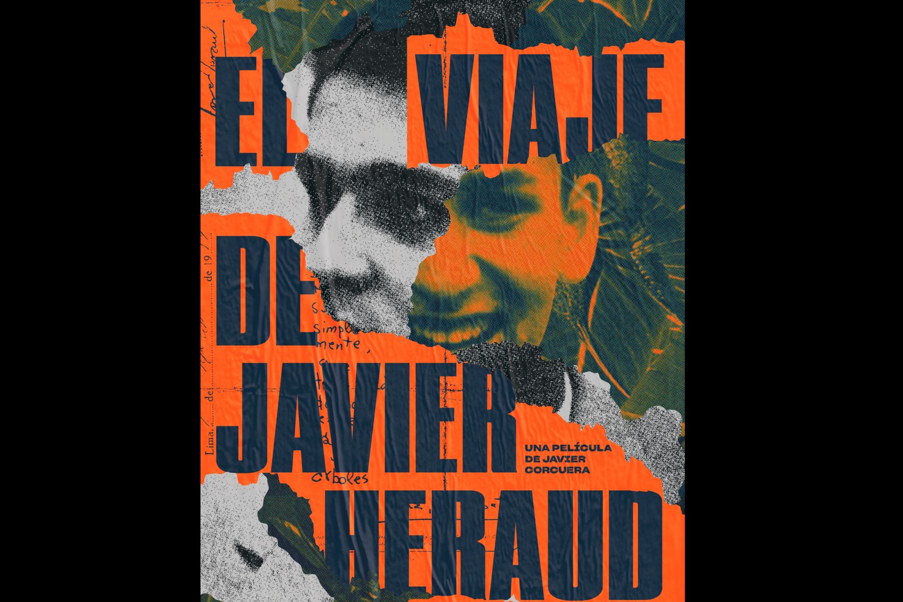 Afiche de la película El viaje de Javier Heraud ANDINA/Difusión