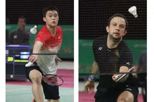 Ambos se enfrentaron en el campeonato internacional de bádminton Perú 2019.  ANDINA/archivo