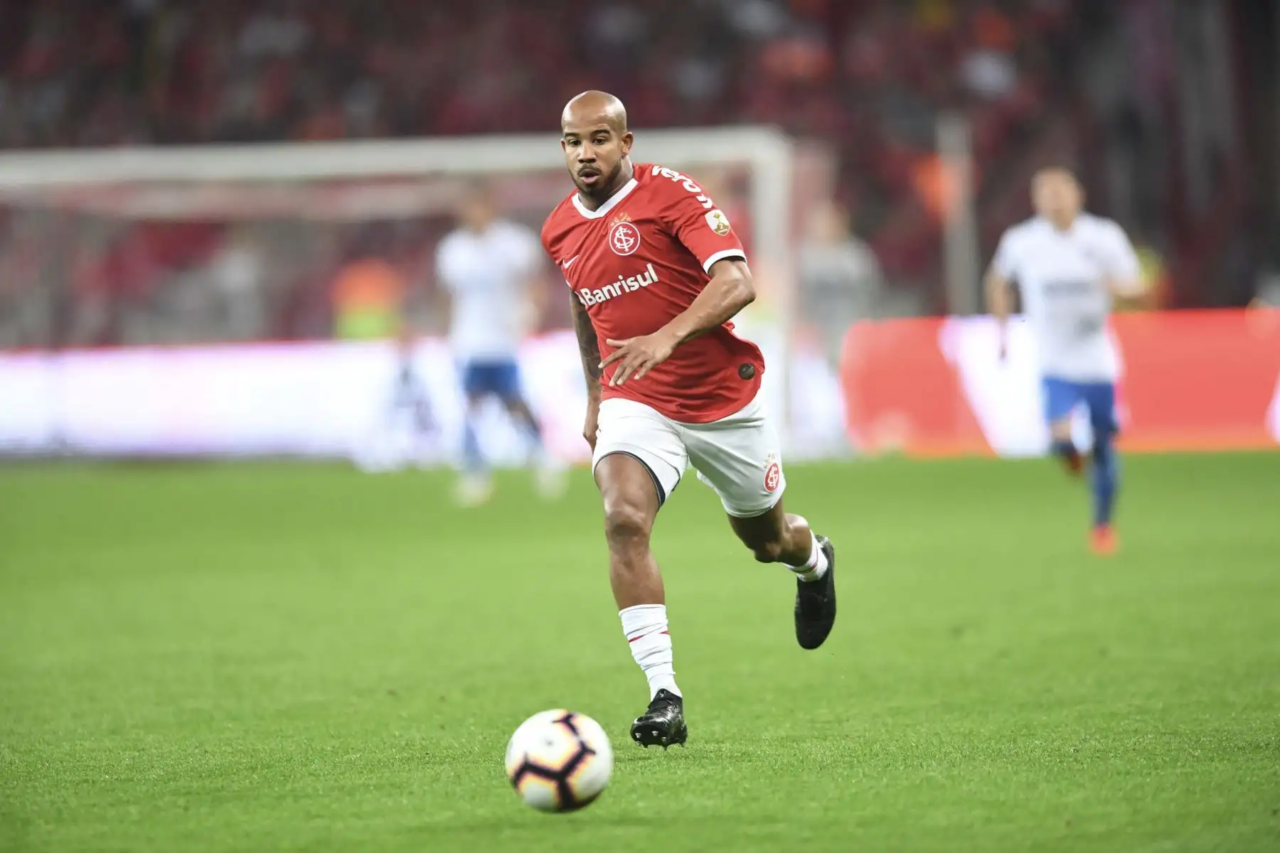 Internacional de Brasil se enfrenta a Nacional de Uruguay por la Copa Libertadores 
Foto: Difusión Internacional