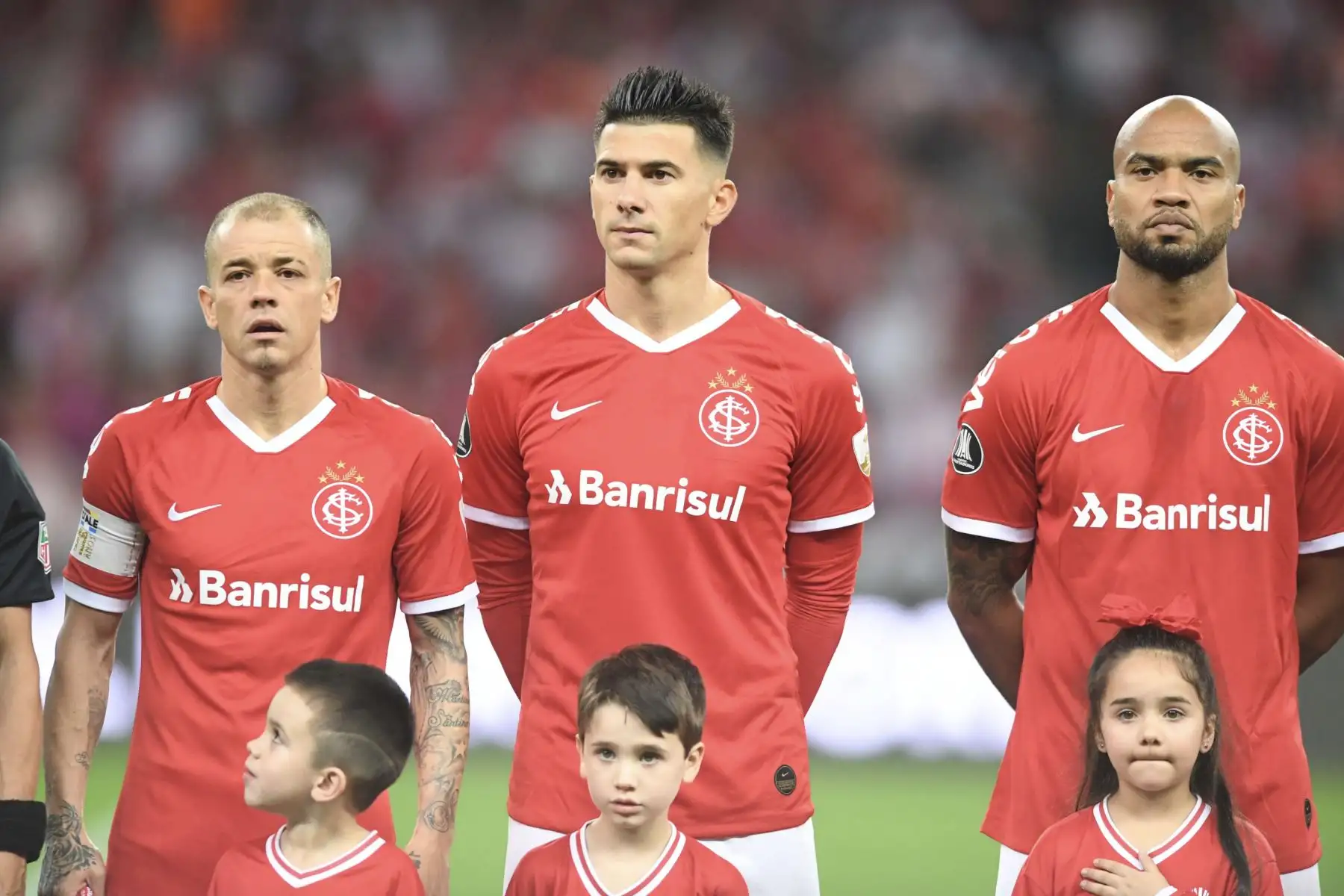 Internacional de Brasil se enfrenta a Nacional de Uruguay por la Copa Libertadores 
Foto: Difusión Internacional