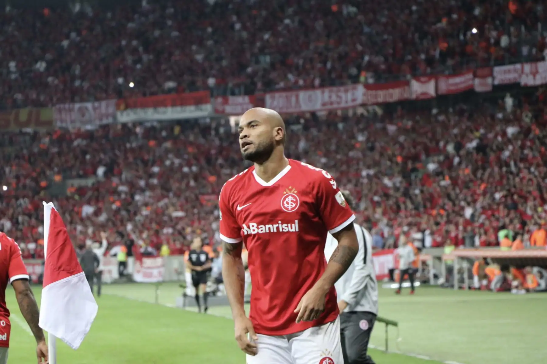 Internacional de Brasil se enfrenta a Nacional de Uruguay por la Copa Libertadores 
Foto: Difusión Internacional