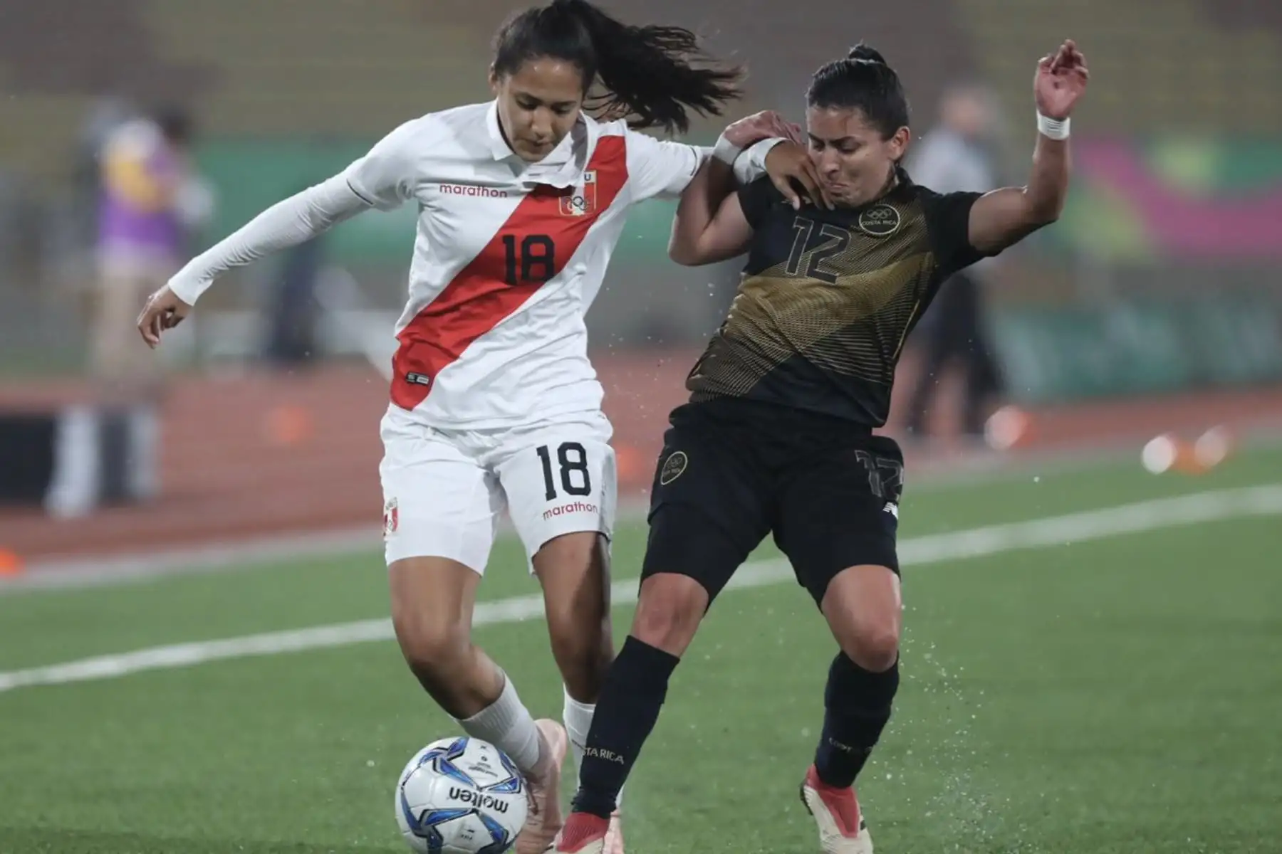 La selección femenina de fútbol peruano perdió  3 a 1 ante Costa Rica.
Foto: Selección Peruana