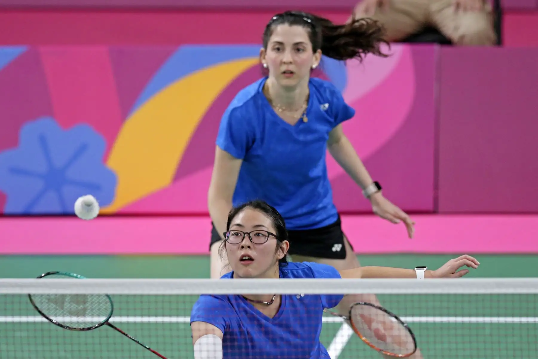 Perú participó en dobles de Badminton femenino y masculino. Foto: ANDINA/ Lima 2019