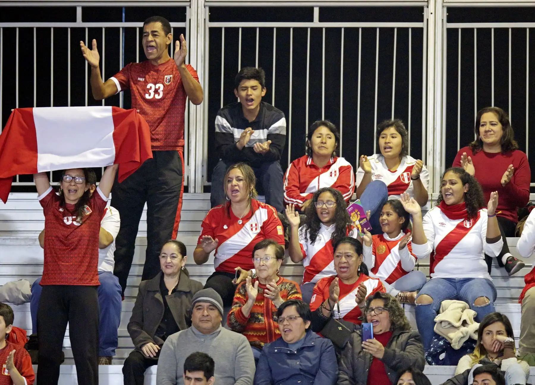 Perú enfrentó a Puerto Rico en la disciplina de balonmano en el Polideportivo 1 de la Videna. Foto: ANDINA/ Lima 2019