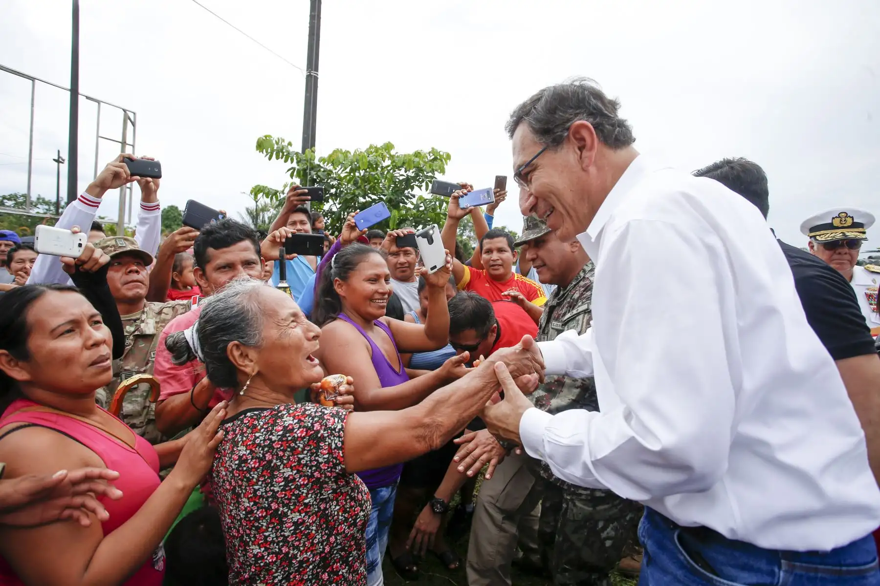Presidente Martín Vizcarra preside la inauguración de la infraestructura y servicios del Tambo Santa Clotilde.
Foto: ANDINA/Prensa Presidencia
