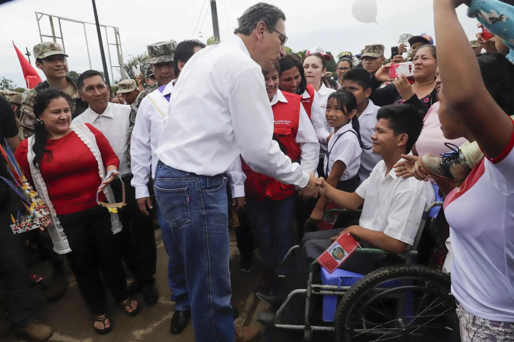 Presidente Martín Vizcarra preside la inauguración de la infraestructura y servicios del Tambo Santa Clotilde.
Foto: ANDINA/Prensa Presidencia