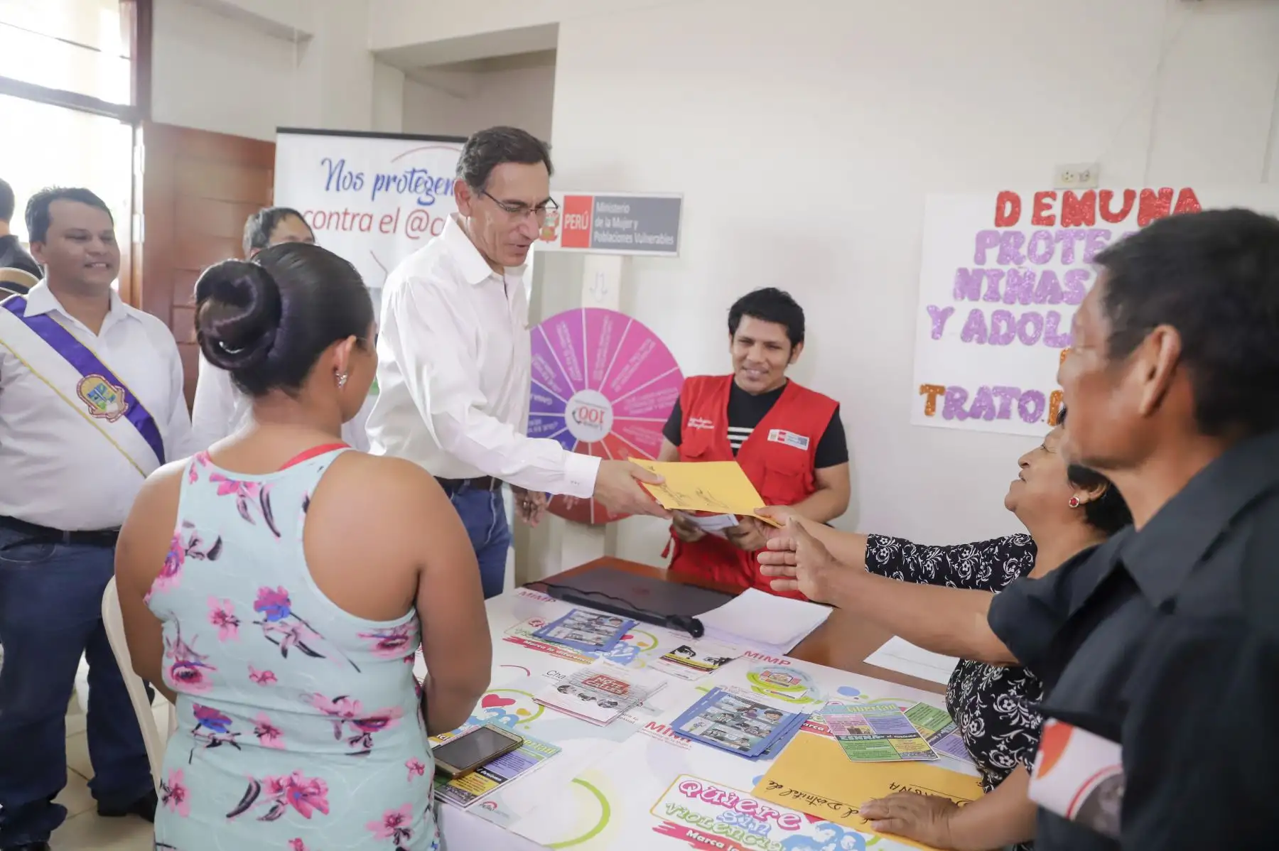 Presidente Martín Vizcarra preside la inauguración de la infraestructura y servicios del Tambo Santa Clotilde.
Foto: ANDINA/Prensa Presidencia