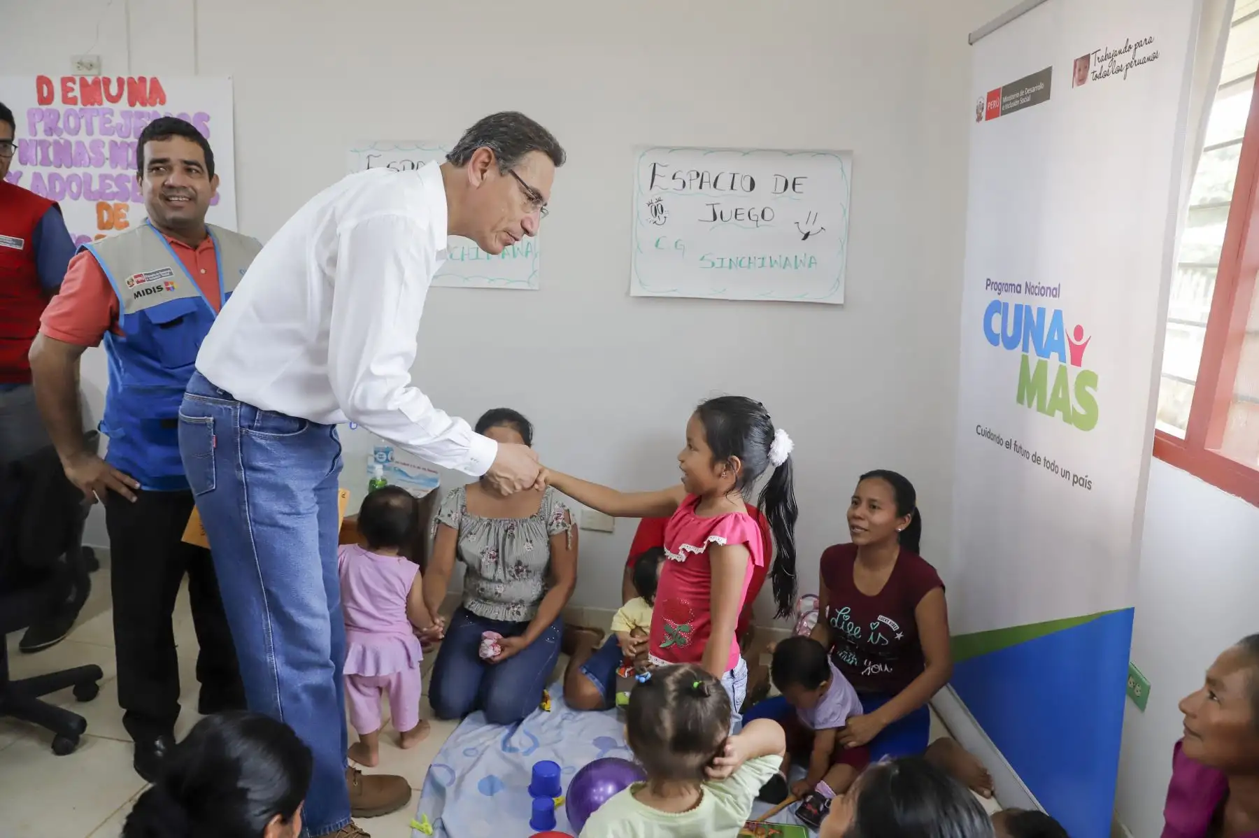 Presidente Martín Vizcarra preside la inauguración de la infraestructura y servicios del Tambo Santa Clotilde.
Foto: ANDINA/Prensa Presidencia