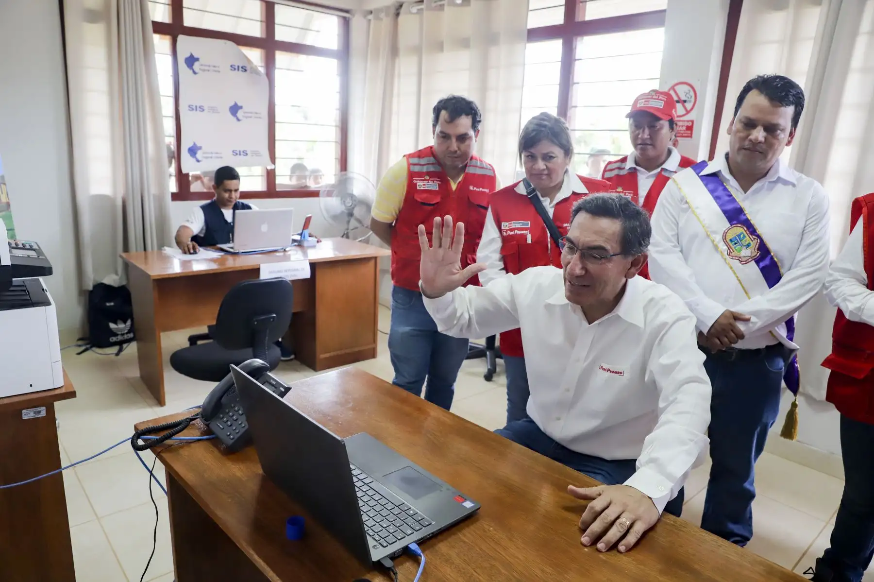 Presidente Martín Vizcarra preside la inauguración de la infraestructura y servicios del Tambo Santa Clotilde.
Foto: ANDINA/Prensa Presidencia