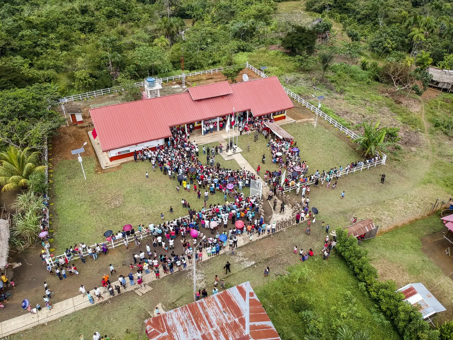 Presidente Martín Vizcarra preside la inauguración de la infraestructura y servicios del Tambo Santa Clotilde.
Foto: ANDINA/Prensa Presidencia