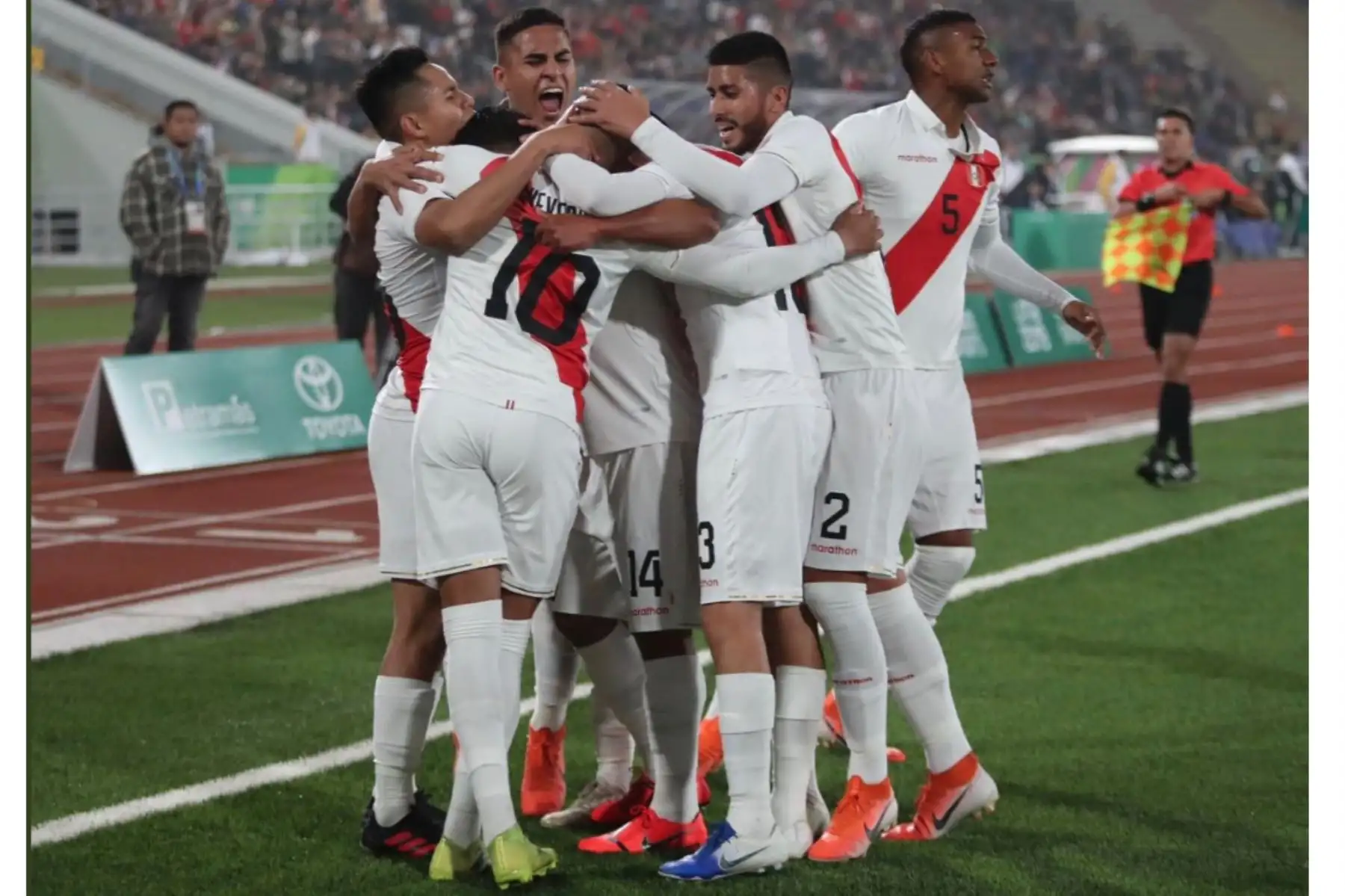 Selección peruana sub 23 empató 2-2 con  Honduras por el grupo B de los  Juegos Panamericanos 2019. Foto.ANDINA/FPF