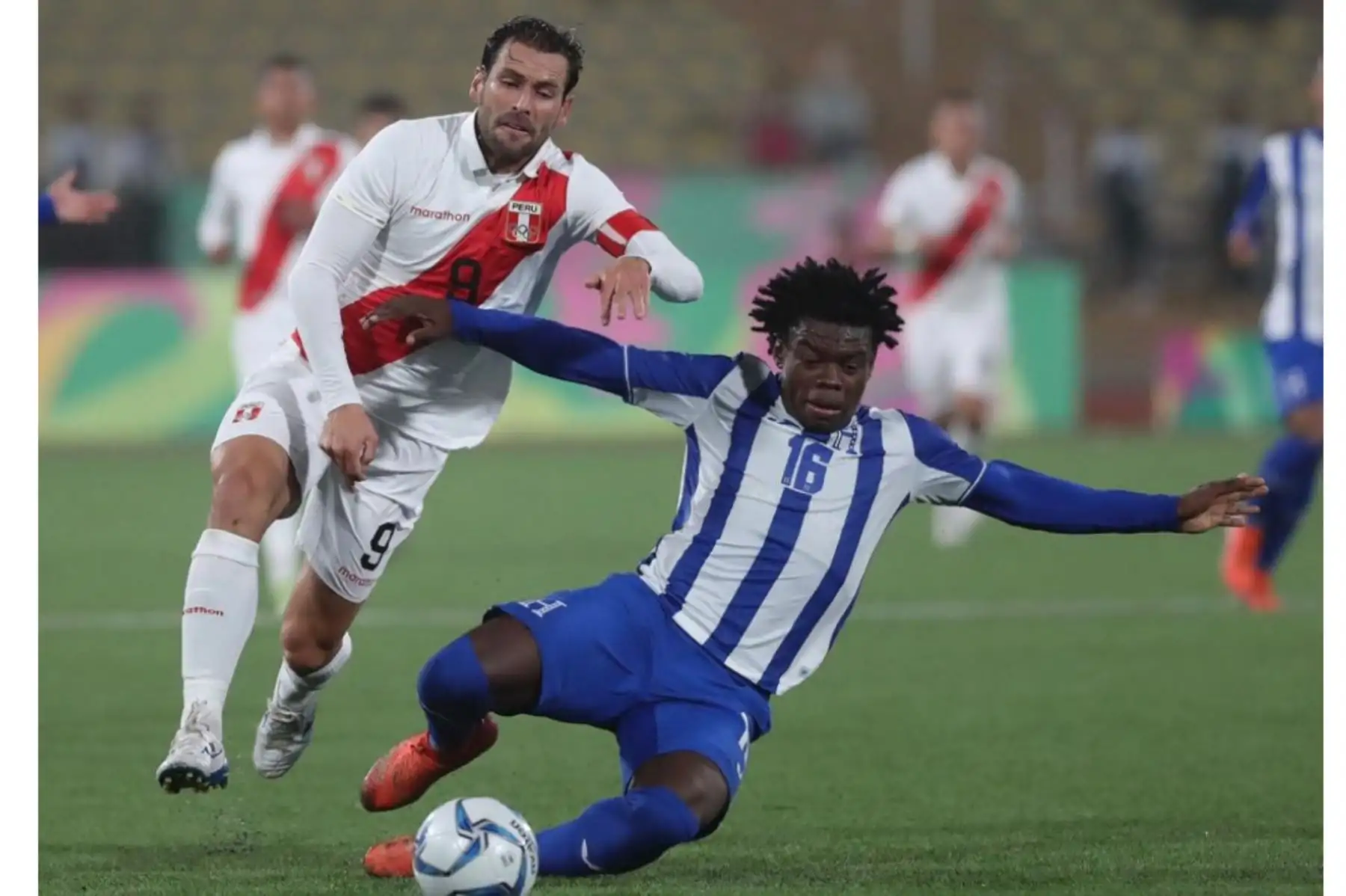 Selección peruana sub 23 empató 2-2 con  Honduras por el grupo B de los  Juegos Panamericanos 2019. Foto.ANDINA/FPF