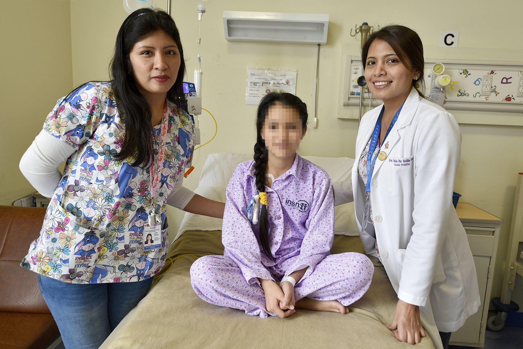 Foto: ANDINA/ paciente del INSN San Borja
