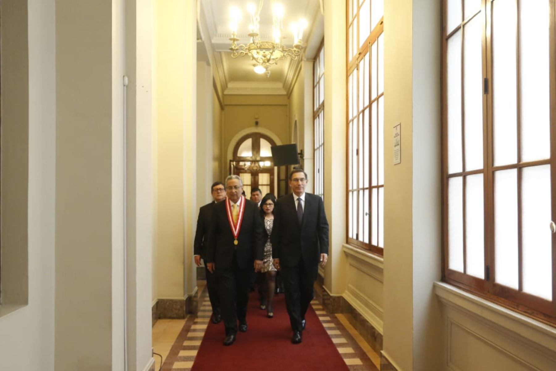 Presidente Vizcarra asistió a Sesión Solemne por Día del Juez. Foto: ANDINA/Prensa Presidencia
