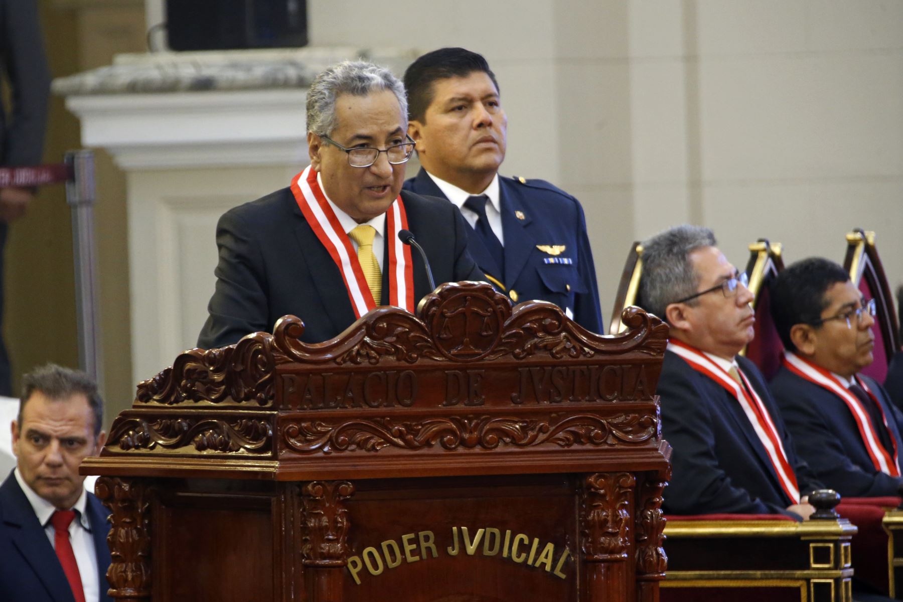 Presidente del Poder Judicial, José Luis Lecaros. Foto: ANDINA