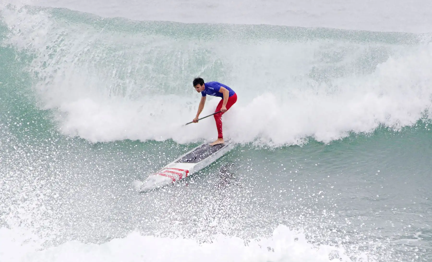 El surfista obtuvo la medalla de bronce en Surf, en la especialidad SUP. Con este logro, el Perú obtiene su primera presea Panamericana en este exigente deporte. Foto: ANDINA/ Lima 2019