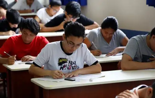 Foto: ANDINA/ Examen de admisión