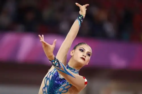 La selección peruana de gimnasia rítmica participa por primera vez en su historia en unos Juegos Panamericanos. ANDINA/ Lima 2019