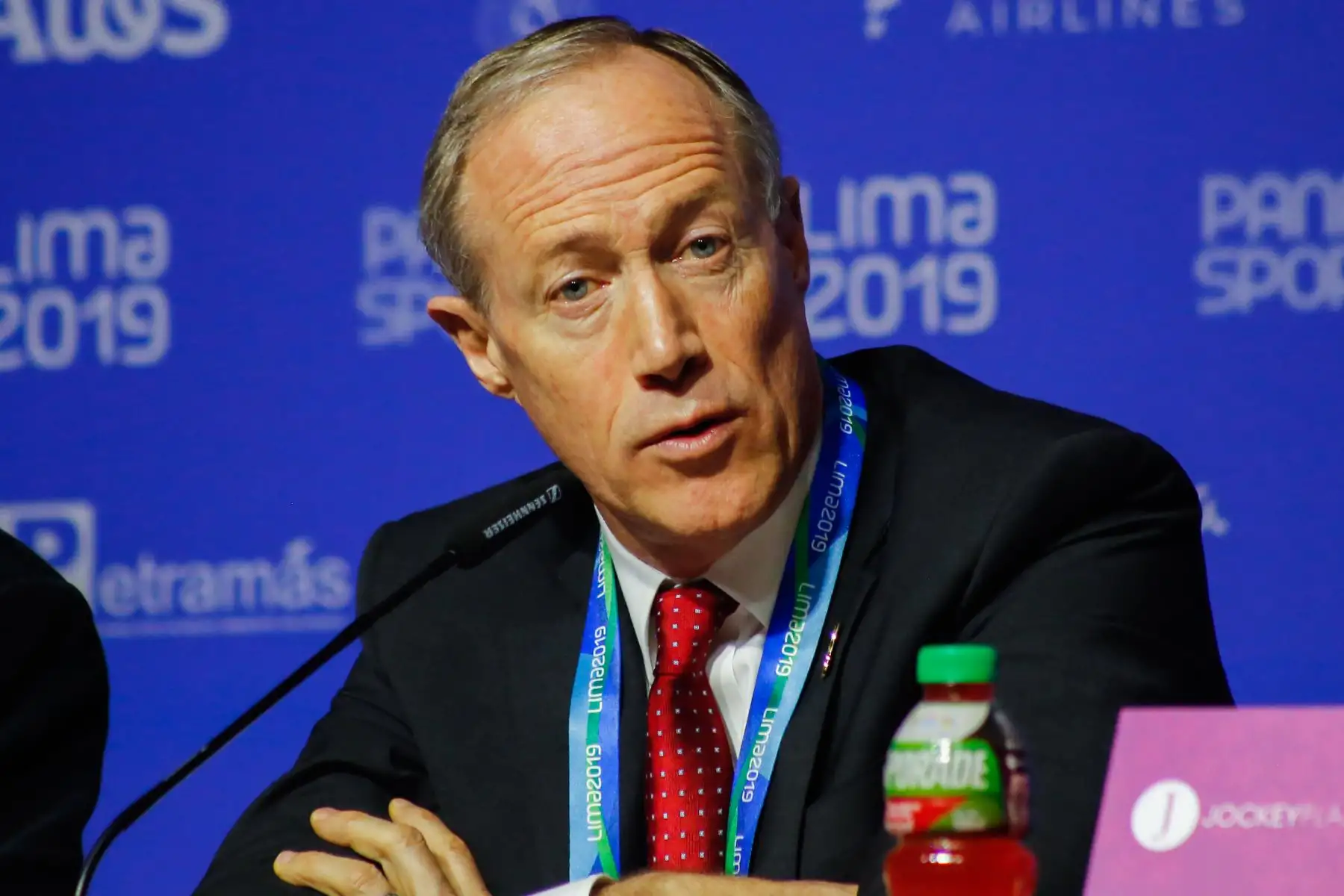El Presidente de Panam Sports, Neven Ilic, participa de la reunión informativa de los Juegos Panamericanos Lima 2019.
Foto: Lima 2019