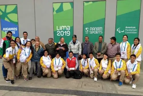 Lima 2019: niños y adultos mayores de Inabif disfrutan de competencias. Foto: ANDINA/Difusión.