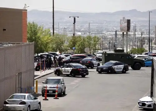 Tiroteo en ciudad de El Paso, Estados Unidos. Foto: EFE.