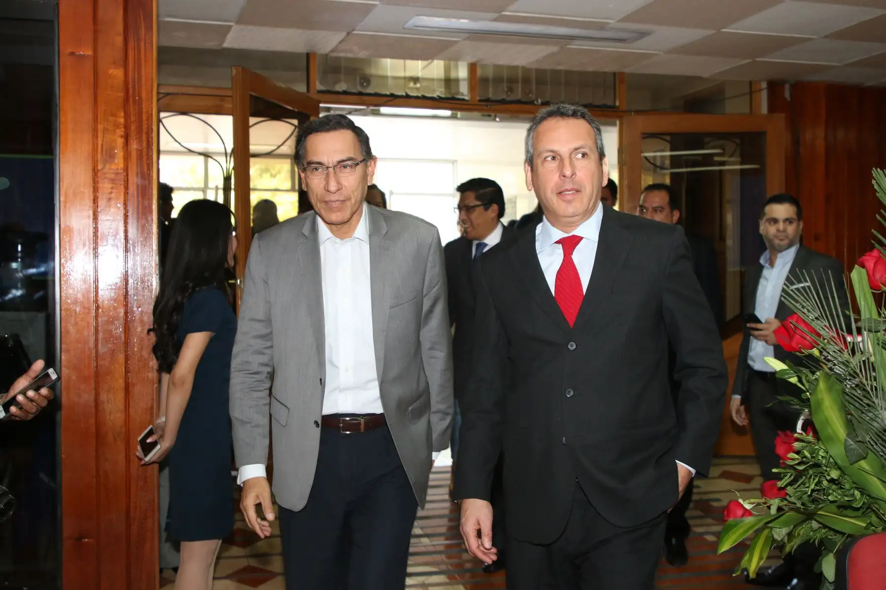 Presidente Martín Vizcarra participó en la VI Jornada Preparatoria al Congreso Anual de Derecho Registral CADER 2019, en Moquegua.Foto:ANDINA/SUNARP