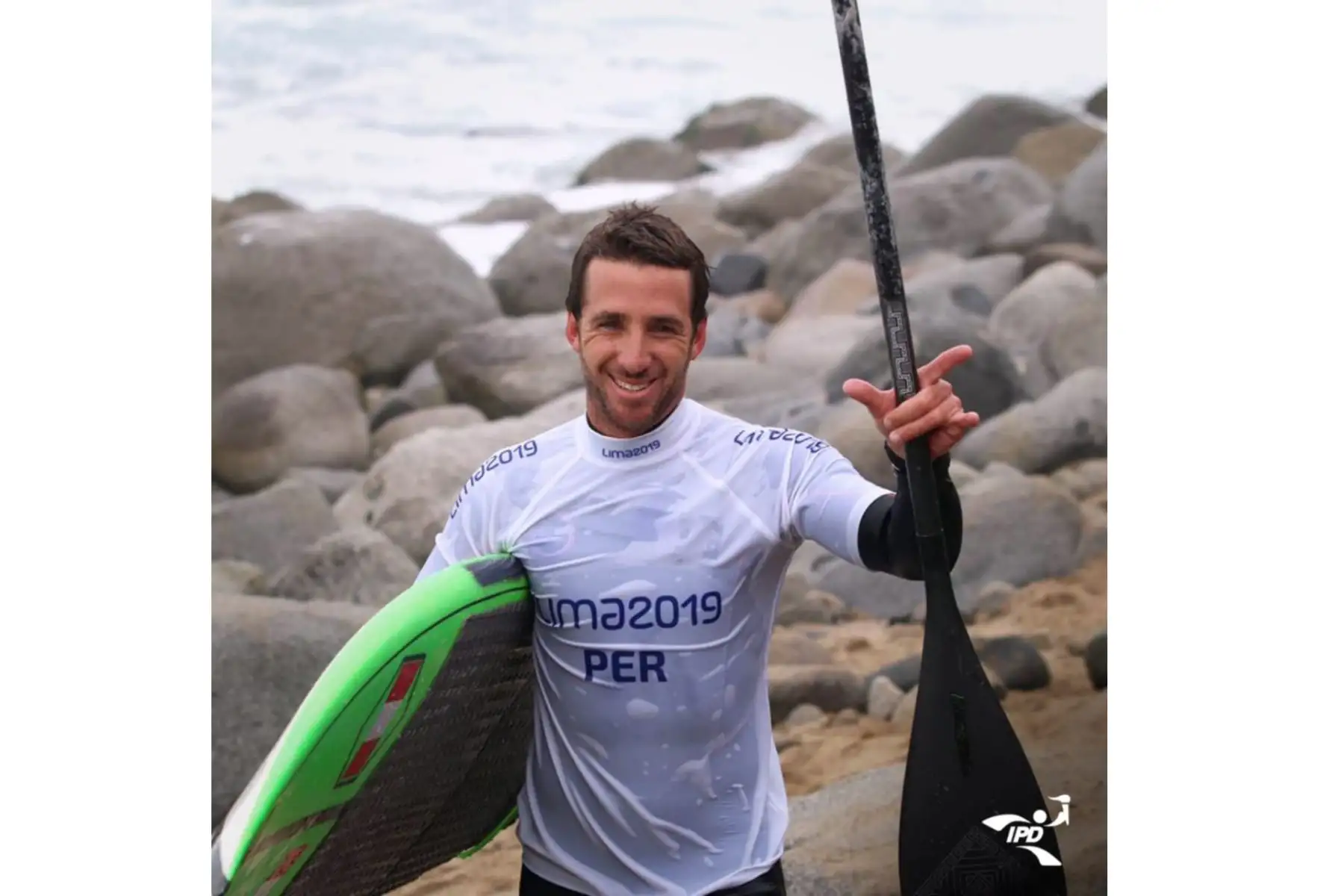 Jornada exitosa para el Surf en los Juegos Panamericanos Lima 2019.Tamil Martino pasa a la final para luchar la presea de Oro.
Foto: IPD