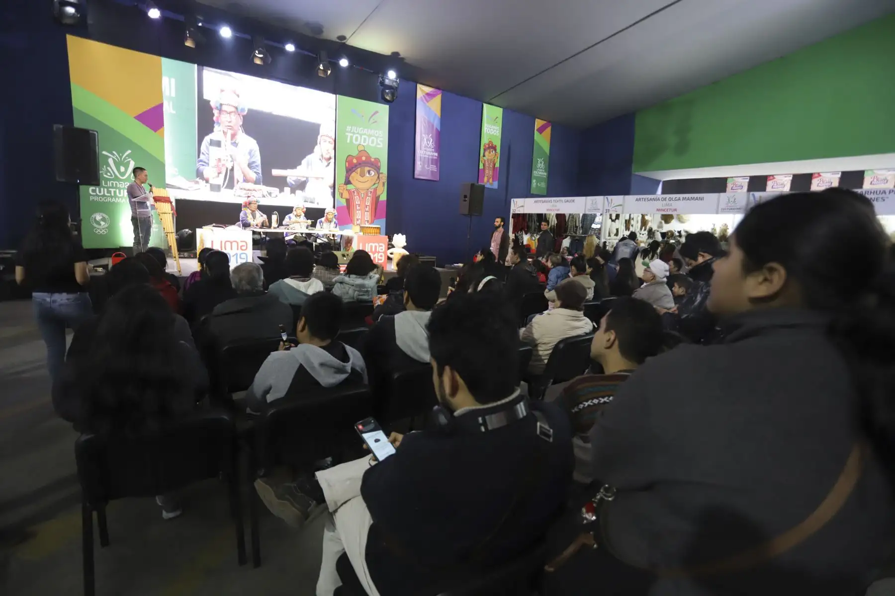Culturaymi Lima2019 programa cultural en el parque de la exposición.
Foto: ANDINA/Jorge Tello