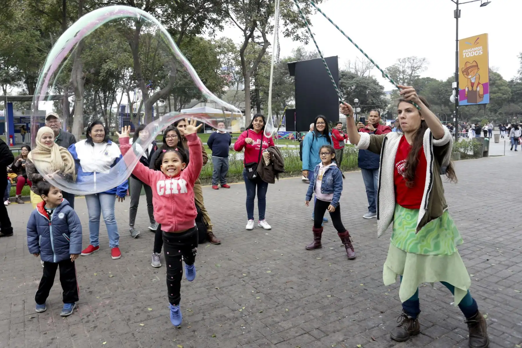 Culturaymi Lima2019 programa cultural en el parque de la exposición.
Foto: ANDINA/Jorge Tello