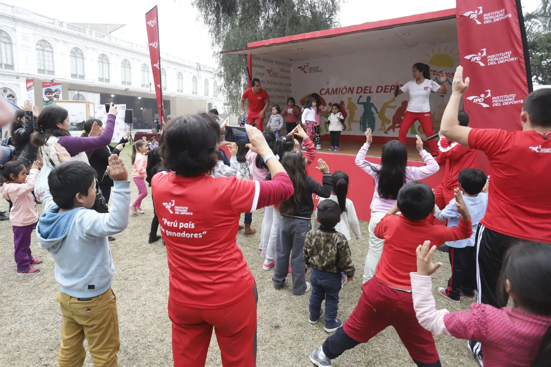 Culturaymi Lima2019 programa cultural en el parque de la exposición.
Foto: ANDINA/Jorge Tello