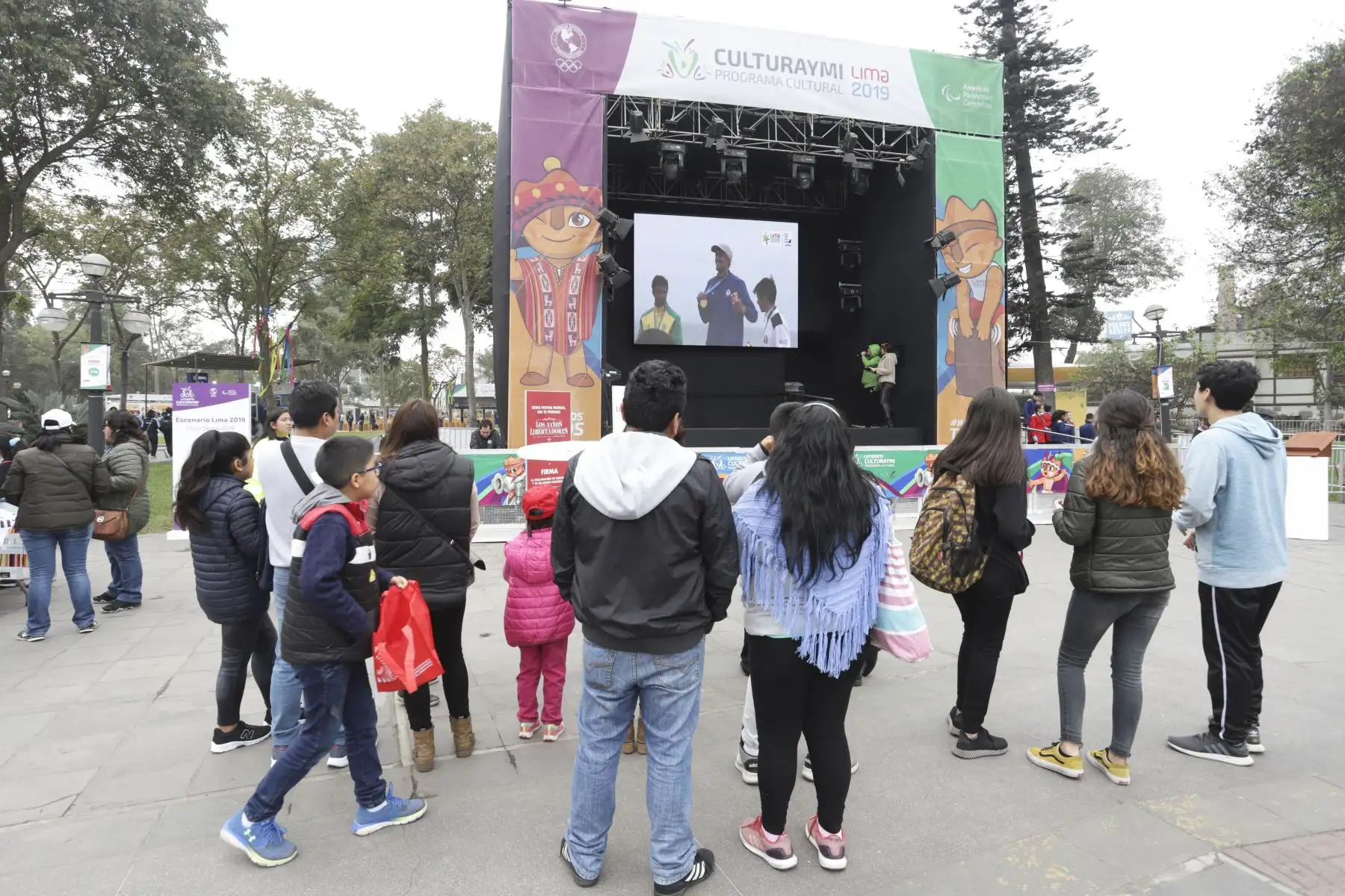 Culturaymi Lima2019 programa cultural en el parque de la exposición.
Foto: ANDINA/Jorge Tello