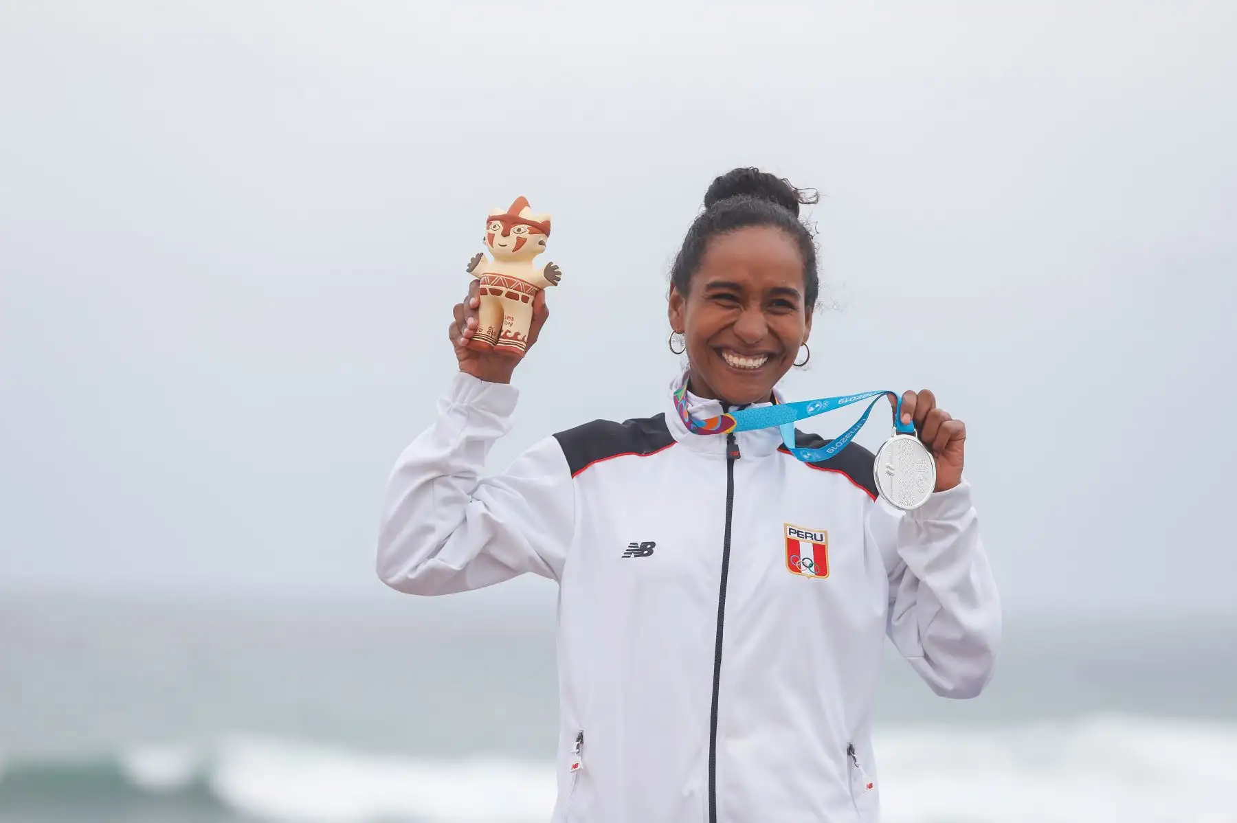 Presidente Martín Vizcarra participó en la ceremonia de premiación a los medallistas peruanos en la disciplina de surf.Foto: ANDINA/Prensa Presidencia